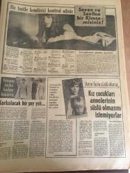 HÜRRİYET GAZETESİ 21 NİSAN 1968 YIL :20 SAYI : 7176---Sahte gümrük belgeleriyle  milyonluk  vurgun --AP Genel Merkezi Barlas , Atabey  ve  Kibar 'a Mavi Boncuk  Dağıttı --Barnard  bu  yıl 3  kalp  nakli  daha yapacak---Adana  'da dönüm  başına 450  kilo  buğday alınacak --Menderes  ailesinin  sabık  gelini  , yıldırım  nikahı  yapıp  bir müteahhit  ile evlendi ----TÜRK -İŞ  Kongresinde  politika yasaklandı ---Fransa da  karma okullarda  yapılan  anket  :Öğrencilerin  yüzde  70 'i  cinsel eğitim istiyor --İngiltere  Kraliçesi   Elizabeth  Drakule  filmlerini  ihraç  eden  şirketin  sahiplerine  nişan verdi --Fenerbahçe -Göztepe -Beşiktaş -H.Tepe  --- Vefa da galip  :3-1 ---Feriköy için  Ümit Kapısı  Aralandı --G.Birliği :2  Altınordu : 1---