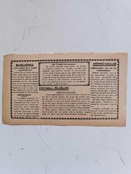 2 NİSAN 1980 takvim yaprağı doğum günü hediyesi ( YUKARI RAF )