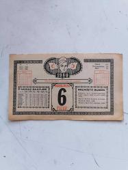 6 NİSAN 1980 takvim yaprağı doğum günü hediyesi ( YUKARI RAF )