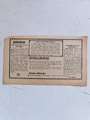 25 NİSAN 1980 takvim yaprağı doğum günü hediyesi ( YUKARI RAF )