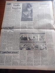 Halkçı Gazete - 11 Haziran 1955 - Hilton Oteli 1955 Yılında Açıldı - Benli Belkıs Polise Altı Milyon Liralık Gerdanlığının Çalındığını Haber Verdi - Hilton Balosunda Hollywood Yıldızları Göz Kamaştırıyordu -  Avrupa Güzeli Finlandiya'da Bugün Seçilecek - İsrail Amerika İle Bir Pakt İmzalıyor - Marlon Brando Harb Ve Sulh Filminin Başrolünü Reddetti - Ali Tetik Atomik Polis Hafiyesi - Bir. Ömrün Çilesi Nakleden Selami İzzet Sedes Yazı Dizisi - İstanbul'da Helikopter Seferleri - Atatürk Devri Yazan Hüseyin Cahit Yalçın Yazı Dizisi - Mine Ve Mukaddes Coşkun Kardeşler Film Prodüktörlüğüne Başladı - Otello Temsili Münasebetiyle Mahir Canova Konuşuyor - Operet Sanatkârı Toto Karaca - Gülhane Parkında Figaronun Düğünü - Denizcilik Bankası - Hilton Otelinin Açılışına Ait Fotoğraflar - Askerispor Konseyi Ne Kararlar Verdi - Atletizm Bayramı Bugün Başlıyor - Jimnastikçi Subaylar