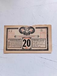 20 MAYIS 1980 takvim yaprağı doğum günü hediyesi ( ÇİFT RAF )