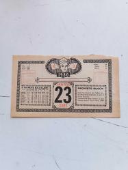 23 MAYIS 1980 takvim yaprağı doğum günü hediyesi ( ÇİFT RAF )