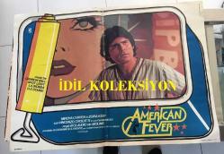 Amerikan Ateşi, (American Fever) 1978,  ORİJİNAL FİLM AFİŞİ / POSTERİ - BÜYÜK BOY - ORİJİNAL - 67 X 48 cm EBADINDA - Original Turkish Big Size Movie Poster - Claudio Giorgi, George Eastman, Claudio Giorgi, Mircha Carven, Zora Kerova, Vincenzo Crocitti, Gianni Medici, George Eastman, Jimmy il Fenomeno