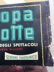 Avrupa Geceleri, (Europa di notte) 1959,  ORİJİNAL FİLM AFİŞİ / POSTERİ - BÜYÜK BOY - ORİJİNAL - 66 X 47 cm EBADINDA - Original Turkish Big Size Movie Poster - Ennio De Concini, Gualtiero Jacopetti, Carmen Sevilla, Domenico Modugno, Henri Salvador, Channing Pollock, Robert Lamouret, Colin Hicks and his Band, The Rastellis Clowns, Le Ballet Charley, Dolly Bell, The Lady Phu-qui-cho, Lily Niagara, The Croq Messieurs