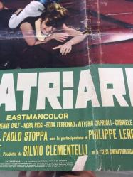 GARİP DUYGULAR, (LA MATRİARCA) 1968, FİLM AFİŞİ / POSTERİ - BÜYÜK BOY - ORİJİNAL - 67 X 46 cm EBADINDA - Original Turkish Big Size Movie Poster - Pasquale Festa Campanile,  Ottavio Jemma, Nicolò Ferrari, John Gayford,  Catherine Spaak, Jean-Louis Trintignant, Gigi Proietti, Catherine Spaak, Jean-Louis Trintignant, Gigi Proietti, Luigi Pistilli, Renzo Montagnani, Fabienne Dali, Nora Ricci, Edda Ferronao, Vittorio Caprioli, Gabriele Tinti, Venantino Venantini, Frank Wolff, Paolo Stoppa, Philippe Leroy, EURO INTERNATIONAL FILMS