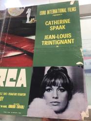 GARİP DUYGULAR, (LA MATRİARCA) 1968, FİLM AFİŞİ / POSTERİ - BÜYÜK BOY - ORİJİNAL - 67 X 46 cm EBADINDA - Original Turkish Big Size Movie Poster - Pasquale Festa Campanile,  Ottavio Jemma, Nicolò Ferrari, John Gayford,  Catherine Spaak, Jean-Louis Trintignant, Gigi Proietti, Catherine Spaak, Jean-Louis Trintignant, Gigi Proietti, Luigi Pistilli, Renzo Montagnani, Fabienne Dali, Nora Ricci, Edda Ferronao, Vittorio Caprioli, Gabriele Tinti, Venantino Venantini, Frank Wolff, Paolo Stoppa, Philippe Leroy, EURO INTERNATIONAL FILMS