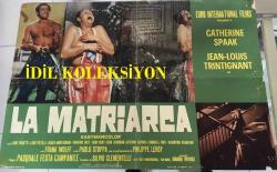 GARİP DUYGULAR, (LA MATRİARCA) 1968, FİLM AFİŞİ / POSTERİ - BÜYÜK BOY - ORİJİNAL - 67 X 46 cm EBADINDA - Original Turkish Big Size Movie Poster - Pasquale Festa Campanile,  Ottavio Jemma, Nicolò Ferrari, John Gayford,  Catherine Spaak, Jean-Louis Trintignant, Gigi Proietti, Catherine Spaak, Jean-Louis Trintignant, Gigi Proietti, Luigi Pistilli, Renzo Montagnani, Fabienne Dali, Nora Ricci, Edda Ferronao, Vittorio Caprioli, Gabriele Tinti, Venantino Venantini, Frank Wolff, Paolo Stoppa, Philippe Leroy, EURO INTERNATIONAL FILMS