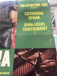 GARİP DUYGULAR, (LA MATRİARCA) 1968, FİLM AFİŞİ / POSTERİ - BÜYÜK BOY - ORİJİNAL - 67 X 46 cm EBADINDA - Original Turkish Big Size Movie Poster - Pasquale Festa Campanile,  Ottavio Jemma, Nicolò Ferrari, John Gayford,  Catherine Spaak, Jean-Louis Trintignant, Gigi Proietti, Catherine Spaak, Jean-Louis Trintignant, Gigi Proietti, Luigi Pistilli, Renzo Montagnani, Fabienne Dali, Nora Ricci, Edda Ferronao, Vittorio Caprioli, Gabriele Tinti, Venantino Venantini, Frank Wolff, Paolo Stoppa, Philippe Leroy, EURO INTERNATIONAL FILMS