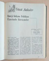 EİE iDARESİ GN. MÜDÜRLÜĞÜ HABER BÜLTENİ [Elektrik İşleri Etüt İdaresi Genel Müdürlüğü], Yıl: 1963 - 1967, Sayı: 1 -15