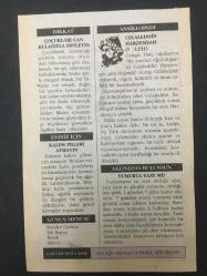 29  TEMMUZ 2001-TAKVİM YAPRAĞI-DOĞUM GÜNÜ HEDİYESİ-ÜLKER TAKVİMİ,SULTAN 5.MURATIN VEFATI 1905,CELALEDDİN HARZEMŞEH 1231