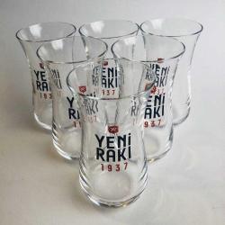 Antika - Yeni rakı 6l lı çay bardağı seti - kitantik - kitaLog