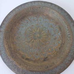 Antika El İşçiliği Ağır Duvar Tabağı