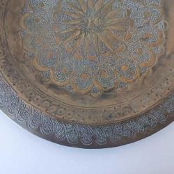 Antika El İşçiliği Ağır Duvar Tabağı