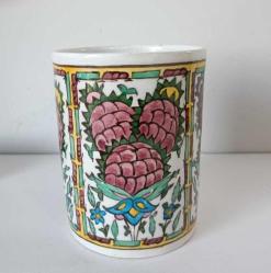 Antika El Boyama Seramik Vazo