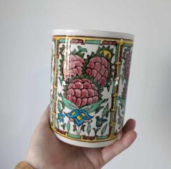 Antika El Boyama Seramik Vazo