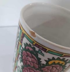 Antika El Boyama Seramik Vazo