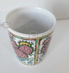 Antika El Boyama Seramik Vazo