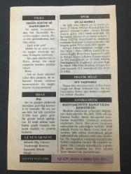 21 EKİM 2001-TAKVİM YAPRAĞI-DOĞUM GÜNÜ HEDİYESİ-ÜLKER TAKVİMİ,İLK ÖZEL GAZETE TERCUMANI AHVALİN ÇIKMAYA BAŞLAMASI 1860,EN AZ SEYİRCİ