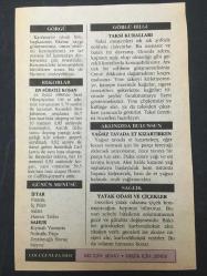 30 KASIM 2001-TAKVİM YAPRAĞI-DOĞUM GÜNÜ HEDİYESİ-ÜLKER TAKVİMİ,DÜNYANIN İLK FUTBOL MAÇI İNGİLTERE-İSKOÇYA 1-1,1872,ÜNLÜ İNGİLİZ ŞAİR OSCAR WİLDENİN ÖLÜMÜ 1900,TEKKE ZAVİYE VE TÜRBELERİN KAPATILMASI 1925,TAKSİ KURALLARI