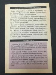 16 ARALIK 2001-TAKVİM YAPRAĞI-DOĞUM GÜNÜ HEDİYESİ-ÜLKER TAKVİMİ,TÜRKİYEDE İLK MATBANIN FALİYETE GEÇMESİ 1727,YAZAR ERCÜMENT EKREM TALUNUN ÖLÜMÜ 1956,SADAKAI FITR