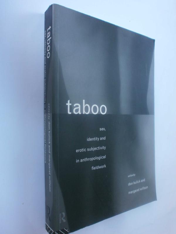 Taboo Sex identity and erotic sublectivity in anthropological  