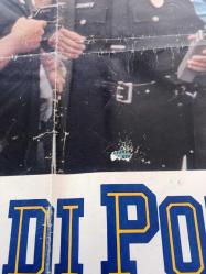 Polis Akademisi, (SCUOLA DI POLIZIA - Police Academ) 1984, İTALYANCA FİLM AFİŞİ / POSTERİ - BÜYÜK BOY - ORİJİNAL - 66 X 46 cm EBADINDA - Original Turkish Big Size Movie Poster - Hugh Wilson, Neal Israel, Pat Proft, Hugh Wilson, Steve Guttenberg, Kim Cattrall, G.W. Bailey, Bubba Smith, Donovan Scott, George Gaynes, Andrew Rubin, David Graf, Leslie Easterbrook, Michael Winslow, Debralee Scott, Bruce Mahler, Ted Ross, Scott Thomson, Brant von Hoffman, Marion Ramsey, Georgina Spelvin, Doug Lennox, George R. Robertson, Don Lake, Bill Lynn, Michael J. Reynolds, Joyce Gordon