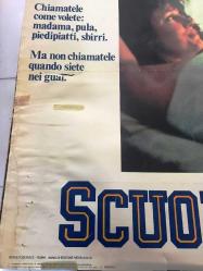 Polis Akademisi, (SCUOLA DI POLIZIA - Police Academ) 1984, İTALYANCA FİLM AFİŞİ / POSTERİ - BÜYÜK BOY - ORİJİNAL - 66 X 46 cm EBADINDA - Original Turkish Big Size Movie Poster - Hugh Wilson, Neal Israel, Pat Proft, Hugh Wilson, Steve Guttenberg, Kim Cattrall, G.W. Bailey, Bubba Smith, Donovan Scott, George Gaynes, Andrew Rubin, David Graf, Leslie Easterbrook, Michael Winslow, Debralee Scott, Bruce Mahler, Ted Ross, Scott Thomson, Brant von Hoffman, Marion Ramsey, Georgina Spelvin, Doug Lennox, George R. Robertson, Don Lake, Bill Lynn, Michael J. Reynolds, Joyce Gordon
