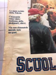 Polis Akademisi, (SCUOLA DI POLIZIA - Police Academ) 1984, İTALYANCA FİLM AFİŞİ / POSTERİ - BÜYÜK BOY - ORİJİNAL - 66 X 46 cm EBADINDA - Original Turkish Big Size Movie Poster - Hugh Wilson, Neal Israel, Pat Proft, Hugh Wilson, Steve Guttenberg, Kim Cattrall, G.W. Bailey, Bubba Smith, Donovan Scott, George Gaynes, Andrew Rubin, David Graf, Leslie Easterbrook, Michael Winslow, Debralee Scott, Bruce Mahler, Ted Ross, Scott Thomson, Brant von Hoffman, Marion Ramsey, Georgina Spelvin, Doug Lennox, George R. Robertson, Don Lake, Bill Lynn, Michael J. Reynolds, Joyce Gordon