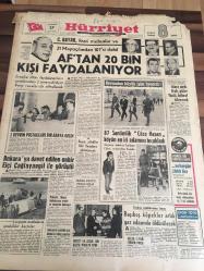 HÜRRİYET GAZETESİ  17 OCAK  1966 YIL :18 SAYI :6366--  Celal Bayar , firari  mebuslar ve  21 Mayısçılardan  107 si dahil  : Af tan  20 bin  kişi  faydalanıyor --Ankara 'ya davet  edilen  on bir  Elçi  Çağlayangil  ile görüştü---Makarios  ,Nijerya  Başbakanının  evinde  ve emniyette  bulunuyor --Başı boş köpekler  artık  gaz odasında  öldürülecek --İkinci  devrede  Ahmet ve K. Ahmet 'in attığı  gollerle  :İst.Spor  'u 2-0 yenen  Beşiktaş  Spor  -Toto Kupasını  Kazandı --Alsancak ta  oynanan  maçta A. Gücü Göztepe 'ye  1-0 galip --Ordu Takımımız  Irak 'ı  3-0 Yendi --Altay Şeker sporu  2-0 mağlup etti --Talihsiz  Süreyya  Kıbrıs  Katliamının  Şehidi  Genç Futbolcu  Hüseyin  Ruso  'nun Eşiydi --