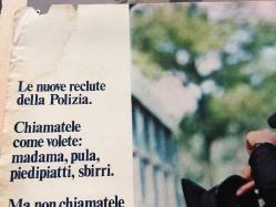 Polis Akademisi, (SCUOLA DI POLIZIA - Police Academ) 1984, İTALYANCA FİLM AFİŞİ / POSTERİ - BÜYÜK BOY - ORİJİNAL - 66 X 46 cm EBADINDA - Original Turkish Big Size Movie Poster - Hugh Wilson, Neal Israel, Pat Proft, Hugh Wilson, Steve Guttenberg, Kim Cattrall, G.W. Bailey, Bubba Smith, Donovan Scott, George Gaynes, Andrew Rubin, David Graf, Leslie Easterbrook, Michael Winslow, Debralee Scott, Bruce Mahler, Ted Ross, Scott Thomson, Brant von Hoffman, Marion Ramsey, Georgina Spelvin, Doug Lennox, George R. Robertson, Don Lake, Bill Lynn, Michael J. Reynolds, Joyce Gordon