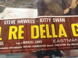 TARZAN (ARZAN IL RE DELLA GIUNGLA - Tarzán en la gruta del oro) 1969, İTALYANCA FİLM AFİŞİ / POSTERİ - BÜYÜK BOY - ORİJİNAL - 66 X 46 cm EBADINDA - Original Turkish Big Size Movie Poster - Manuel Caño, Umberto Lenzi, Santiago Moncada, Joaquín Luis Romero Marchent, Steve Hawkes, Kitty Swan, 	Krista Nell, Ugo Sasso, Jesús Puente, Luis Marín, Fernando Sancho, Raf Baldassarre, Antonio Casas, TITANUS