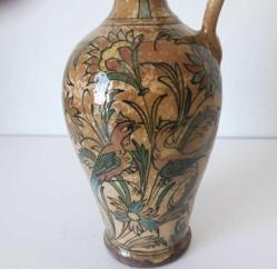 Antika  19YY El Boyama Seramik Testi İRAN