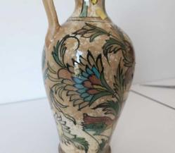 Antika  19YY El Boyama Seramik Testi İRAN