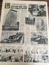 HÜRRİYET GAZETESİ 27 MART 1967  YIL :19 SAYI :6790-Zeki Müren Plaksan plaklarında fotoğraflı reklamı-Sinemadan dönen 17 yaşındaki kızı tehdit edip Taşocağına götürüp tecavüz etti haberi-- Bandırma da yangın  :Zarar 25 Milyon Lira --Kıbrıs ta Türkler  saldırıya  uğrarsa  jetlerimiz  derhal  harekete  geçecek ---Hava tekrar  soğudu  ve kar  yağışı  başladı --Rus casusu  Rinaldi  ölüm  korkusu içinde --Galatasaray  :0 İzmir Spor :0 --Sarı Lacivertlilerin  golü  sayılmadı  : Fenerbahçe :1 Eskişehir :1 --Karşıyaka 'ya  Sanlı 'nın attığı  golle   :Beşiktaş  1-0 galip --İstanbul  Spor :4 Altınordu :1--Balkan  Kros Şampiyonası   :M.Dalkılıç  4. oldu --Demir spor :0 Ankaragücü :0---İngiltere 'nin  ünlü  polisi  :Scotland  yard,   yirmi katlı  binaya taşındı --Gümrükçüleri gören  tayfalar  kaçak  silahları  denize attılar ---