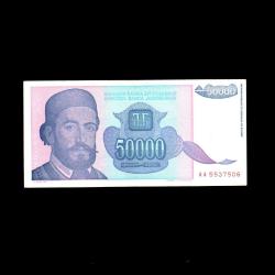 YUGOSLAVYA (1993) - 50.000 Dinar (ÇÇT 8,0/10) 