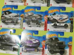 Koleksiyonluk Dekorluk Hediyelik hot wheels metal arabalar volvo land rover dodge tesla corvette porsche ford escort chevy nova wagon 10 adet seçme araba set 1.64 ölçekli araçlar