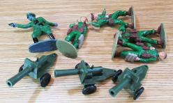 1990 lardan ESKİ KüÇüK ASKERLER LoTu....8 prç