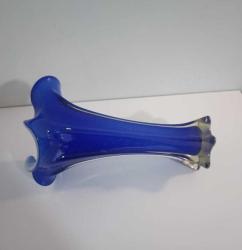 1970 ler Saks Mavisi Murano Vazo