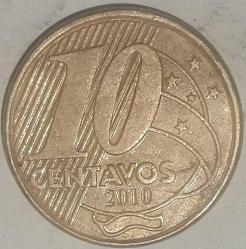 BREZİLYA 2010 10 CENTAVOS