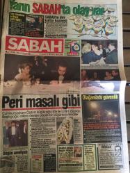 Efemera - SABAH GAZETESİ - 27 NİSAN 1991 - (Özal'ın Oğlu Efe'nin Düğünü) - kitantik - kitaLog
