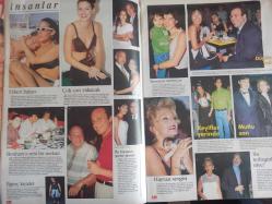 Şamdan Haftalık Aktüalite Sinema Tiyatro Müzik ve Magazin Dergisi - 1 Temmuz 1997 - Seren Serengil - Nilüfer - Gökberk Ergenekon - Tarık Tarcan - Ayşın Sarılı - Funda Moralıoğul - Funda Gürdağ - Ajda Pekkan - Ali Bars - Özgül Kavruk - Ogün Şanlısoy - Seren Serengil - Erol Atar - Gökberk Ergenekon - Nilüfer - Yalçın Dümer - Pınar Dilşeker - Aslı Berker - Mustafa Sandal - Nur Hekimci - Meftun Hekimci - Murat Murathanoğlu - Sema Çelebi - Can Sandıkçıoğlu - Ayça dinçkök - Yasemin Koşal - Emrah Hattat - Canan Turhal - Zeynep Tunuslu - Turgut Yılmaz - Teoman Demir - Özlem Alev - Abdullah Oğuz - Celal Çapa - Çelik - Emel Müftüoğlu - Hüseyin Cankurtaran - Fahrettin Akçimen - Safiye soyman - Onno Tunç - Sezen Aksu - Sibel Barış - Safiye soyman - Yonca Evcimik - Meltem Hakarar - Nevra Serezli - Güngör Bayrak - Edmond Rostand - Demet Yoruç - Ebru Akel - Kenan Doğulu - Ajda Pekkan - Zeynep Nedim Oyvar - Ernest August - Demet Şener - Didem Erol - Selen Yıldız fotoğraf ve haberi - Tam Takım Dergi