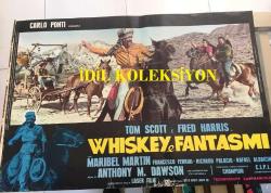 HAYALETLER (WHISKEY & FANTASMI - Fantasma en el Oeste) 1978, İTALYANCA FİLM AFİŞİ / POSTERİ - BÜYÜK BOY - ORİJİNAL - 67 X 45 cm EBADINDA - Original Turkish Big Size Movie Poster - Antonio Margheriti, Antonio Margheriti, Giovanni Simonelli, Miguel de Echarri, Carlo Ponti, Tom Scott, Fred Harris, Alberto Terracina, Fernando Bilbao, Maribel Martín, Rafael Albaicín, Ricardo Palacios, Jorge Rigaud, Francesco Ferracini, Elsa Zabala, Barta Barri, Manuel de Blas, Maribel Hidalgo, Daniele De Luca, Luis Barboo, Frank Braña