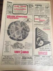 HÜRRİYET GAZETESİ  9  ARALIK 1968 YIL :21 SAYI : 7408--İsviçre de 46 ev soyan  Çetin  Önal , kapatıldığı  hapishaneden  de kaçtı --Bülent Ecevit :Huzursuz  bir partinin  memleket  idare etmesi  kolay değildir  dedi ---Dario  Moreno  'nun  tabutu  ağır olduğundan  ayin  için   Sınagoga  alınmadı ---Pavyon  sahibini  öldürüp  işim bitti diyen  genç kaçtı --AP   Genel İdare Kurulu   Bugün  Toplanıyor --Japonya da 62 atletin  katıldığı  maratonda :Akçay  yine 4. ---Divan da  Fenerbahçe  'ye  bir  yol gösterilemedi --Milli idman  maçı  yapmak için   saha arıyor --Samsun şansına boyun eğdi --Yüz polis  bir  azılı  hırsızın  peşinde --Demir köprü barajında su seviyesi  düşürülüyor --Manisa da bir yem fabrikası  kuruluyor --Yarışırken  adam ezen  iki şoför  birbirini  suçluyor ---