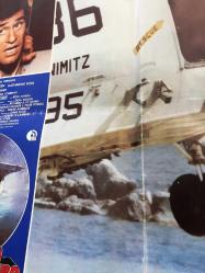 Beklenmeyen Baskın (The Final Countdown) 1980, İNGİLİZCE FİLM AFİŞİ / POSTERİ - BÜYÜK BOY - ORİJİNAL - 67 X 45 cm EBADINDA - Original Turkish Big Size Movie Poster - Don Taylor, Thomas Hunter, Peter Powell, David Ambrose, Kirk Douglas, Martin Sheen, Katharine Ross, James Farentino, Ron O'Neal, Charles Durning, Victor Mohica, James Coleman, Soon-Tek Oh, Joe Lowry, Alvin Ing, Mark Thomas, Harold Bergman, Dan Fitzgerald, Lloyd Kaufman, Peter Douglas, Ted Richert, George Warren, Gary Morgan, Phil Philbin, Robert Goodman, Richard Liberty, Neil Ronco, Bill Couch, Jack McDermott, Masayuki Yamazuki, George H. Strohsahl Jr., Ronald R. Stoops, Kenneth J. Jaskolski, Sergei M. Kowalchik, Jake Dennis, Jim Toone, 	Edward J. Deats, Robert L. Huffman, James R. Augustus, Sam P. Baldwin, Ronnie J. Ellis, Timothy W. Gersbacher, Wayne L. Flesher, William S. Frost, David H. Signor, Tommy Abel, Andrew Akerson, Edward Andrews, Nick L. Anelli, Frank R. Arko, Emory W. Brown, Michael K. Balint