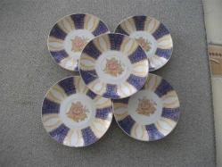 PORSELEN - TABAK - ÇAPI 14 CM - 5 ADET