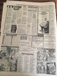 HÜRRİYET GAZETESİ  7 ARALIK 1968 YIL :21 SAYI :7406---Bilgiç ,Demirel le  telefonda  kavga etti --Dokuz Bakan Değişecek --Alman Polisi katil  iki Türk 'ü  yakalamak için  seferber oldu --Magirus 'ta  bir ustabaşı  grev  gözcüsünü  ağır  şekilde  yaraladı ---Fenerbahçe  süt  liman  oldu --İdealistlere  göre  , Fenerbahçe idare heyeti  şaşkına döndü--- Eskişehir  Adana ile  Bursa  İst .Spor  la  özel  maç yapacak --Şenol ve Ergün  üçüncü  defa  aynı  forma  altında  bir araya geldiler --Beşiktaşlılar öfkelendi  :Fenerbahçe 'ye  cevabı  sahada  vereceğiz --Altaylı  altı  futbolcuyu  pavyonda  yakalandı ---Voleybol da Türkiye ligi  kuruluyor --Ticaret  Borsası Başkanı  Hasan Güven  gereken  önemin  verilmesi  istedi :Borsalar  yeteri kadar fayda  sağlayamıyor --Türkiye nin en büyük stadı  İzmir de inşa ediliyor --