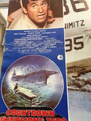 Beklenmeyen Baskın (The Final Countdown) 1980, İNGİLİZCE FİLM AFİŞİ / POSTERİ - BÜYÜK BOY - ORİJİNAL - 67 X 45 cm EBADINDA - Original Turkish Big Size Movie Poster - Don Taylor, Thomas Hunter, Peter Powell, David Ambrose, Kirk Douglas, Martin Sheen, Katharine Ross, James Farentino, Ron O'Neal, Charles Durning, Victor Mohica, James Coleman, Soon-Tek Oh, Joe Lowry, Alvin Ing, Mark Thomas, Harold Bergman, Dan Fitzgerald, Lloyd Kaufman, Peter Douglas, Ted Richert, George Warren, Gary Morgan, Phil Philbin, Robert Goodman, Richard Liberty, Neil Ronco, Bill Couch, Jack McDermott, Masayuki Yamazuki, George H. Strohsahl Jr., Ronald R. Stoops, Kenneth J. Jaskolski, Sergei M. Kowalchik, Jake Dennis, Jim Toone, 	Edward J. Deats, Robert L. Huffman, James R. Augustus, Sam P. Baldwin, Ronnie J. Ellis, Timothy W. Gersbacher, Wayne L. Flesher, William S. Frost, David H. Signor, Tommy Abel, Andrew Akerson, Edward Andrews, Nick L. Anelli, Frank R. Arko, Emory W. Brown, Michael K. Balint