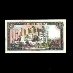 LÜBNAN (1988) - 50 Livres (ÇÇT 8,0/10)