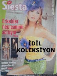Siesta Haftalık Aktüalite Sinema Tiyatro Müzik ve Magazin Dergisi - 19 Kasım 2006 - Süreyya Yalçın - Berrak Tüzünataç - Lerzan Mutlu - Özcan Deniz - Sezen Aksu - Nazan Öncel - Nurseli İdiz - Sadri Alışık - Özlem Düvencioğlu - Özgü Namal - Sibel Kekilli - Mahsun Kırmızıgül - Mine Cangal - Cem Yılmaz - Mustafa Altıoklar - Aylin Varon - Tuğçe Güder - Muazzez Ersoy - Nurgül Yeşilçay - Cem Özer - Cüneyt Arkın - Mehmet ali Erbil - Deniz seki - Neslihan Önder - Hülya Avşar - Şenay Akay - Deniz berdan - Eda Taşpınar - Heves Ekinci - Okan Bayülgen - Derin Mermerci - Gökhan Kimsesizcan - Gülben Ergen - Hayrettin Tarhan - Hülya Bozkaya - Ebru Gündeş - Simge Tertemiz - Gamze Karaman - Mustafa Topaloğlu fotoğraf ve haberi - Tam Takım Dergi